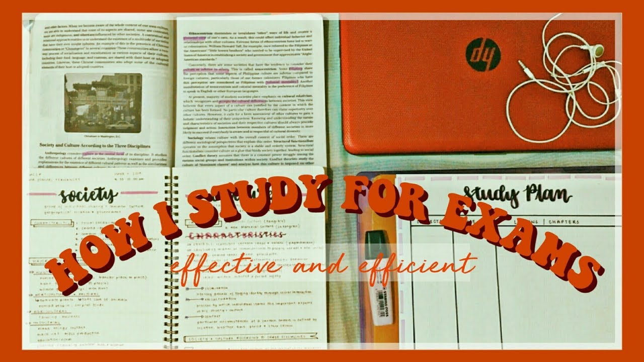 HOW I STUDY FOR EXAMS - 10 study tips and more! (Philippines)