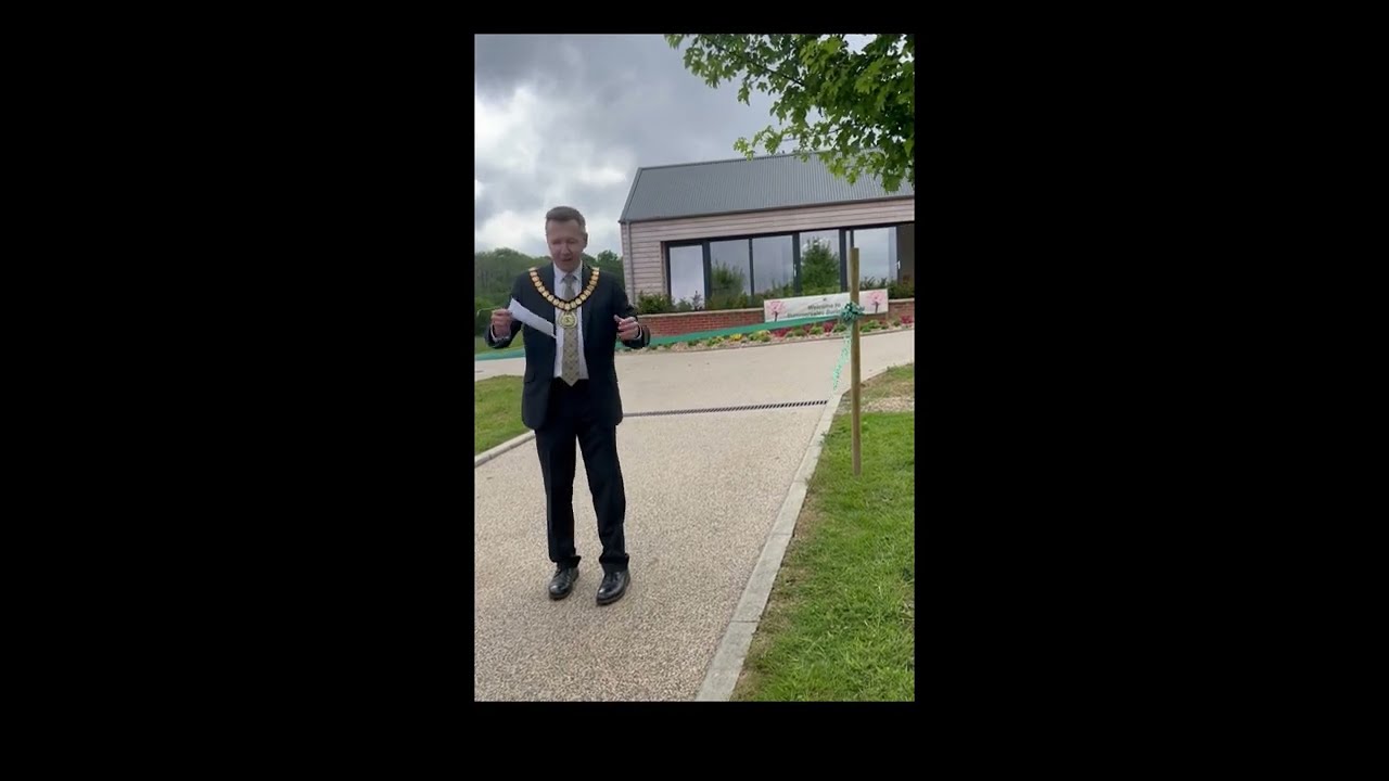 Official opening of Summersales Burial Ground