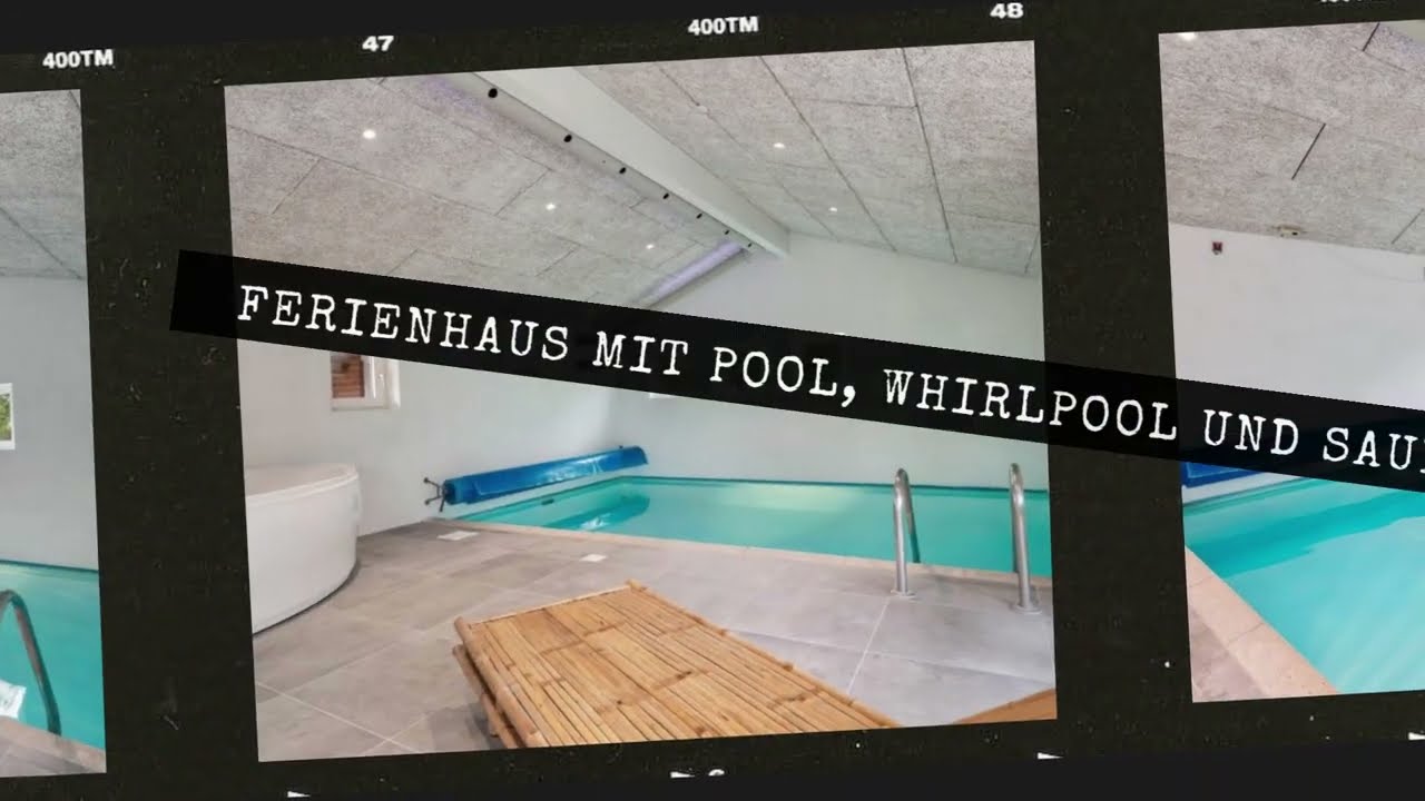Schönes Luxus Ferienhaus mit Pool, Whirlpool und Sauna im Søndervig - Klegod Dänemark