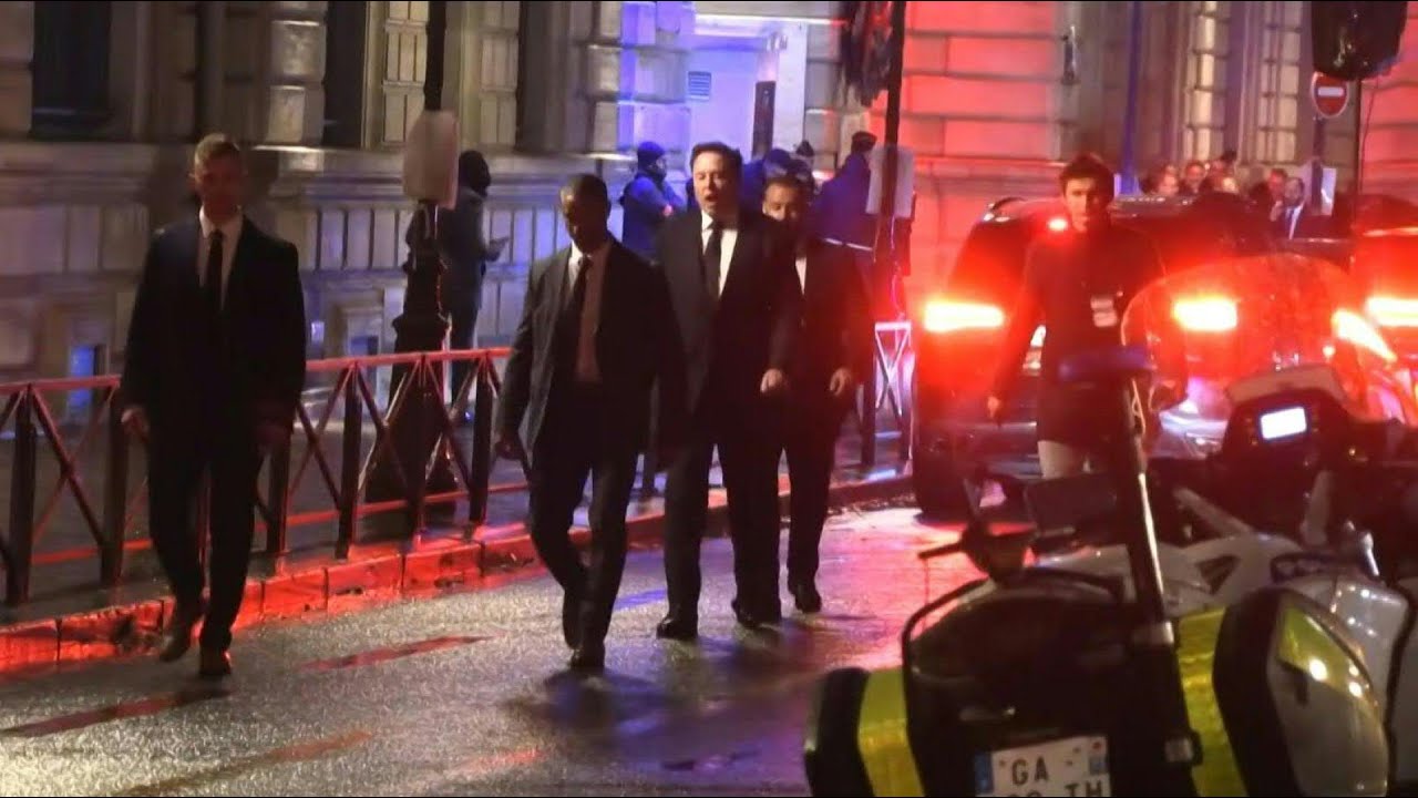 Musk and other VIPs leave after Notre-Dame reopening ceremony | AFP