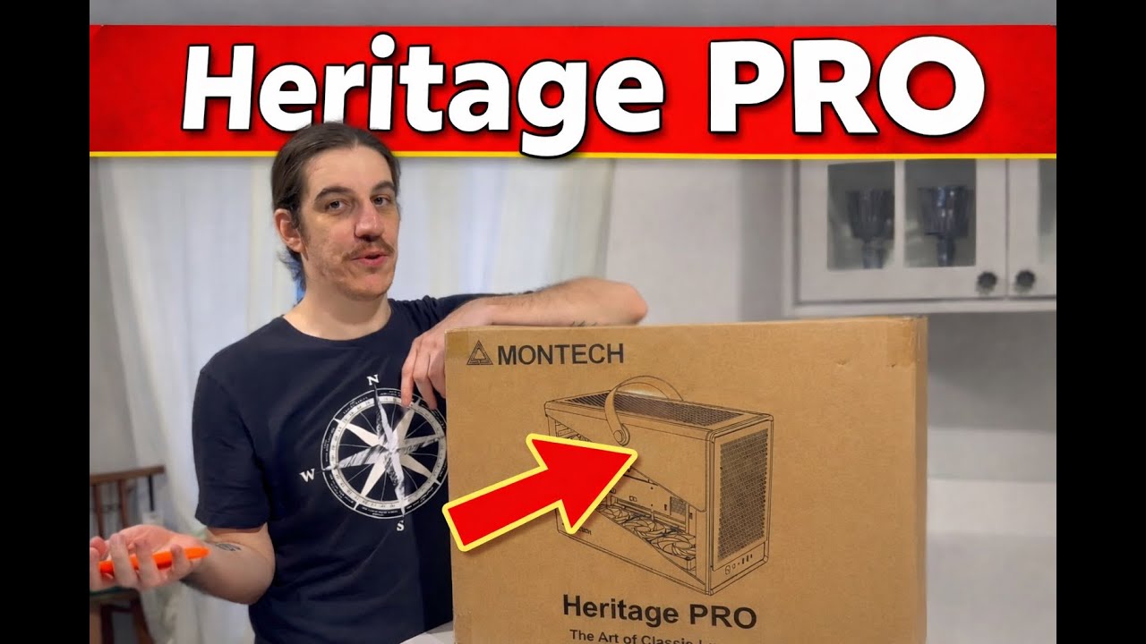Unboxing e Review do Gabinete Heritage Pro - Montech