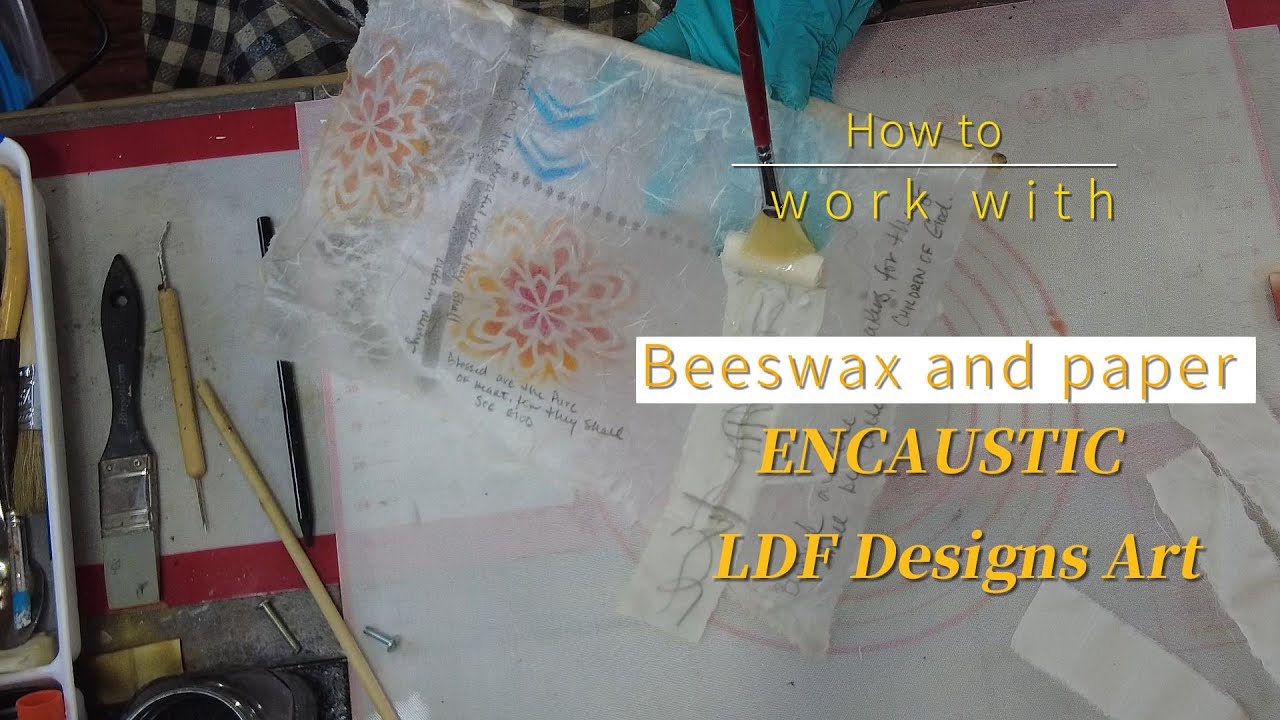Beeswax and Paper - Encaustic exploration