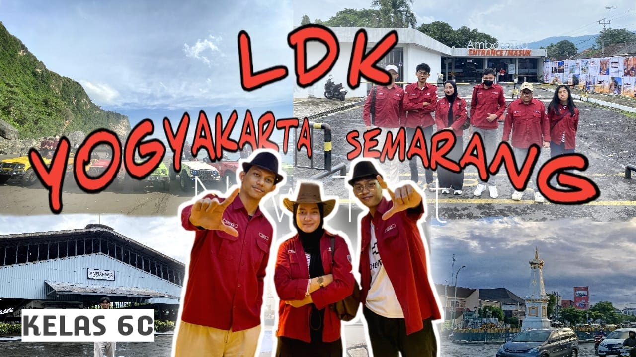LDK Latihan Dasar Kewirausahaan Manajemen Pemasaran 2023. Kelas 6C Study Tour Yogyakarta - Semarang