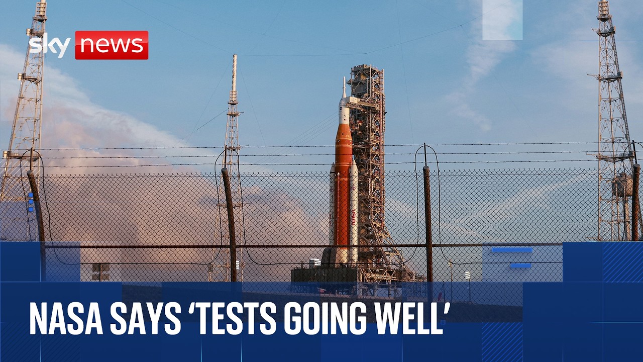 Watch Artemis II moon rocket as launch nears
