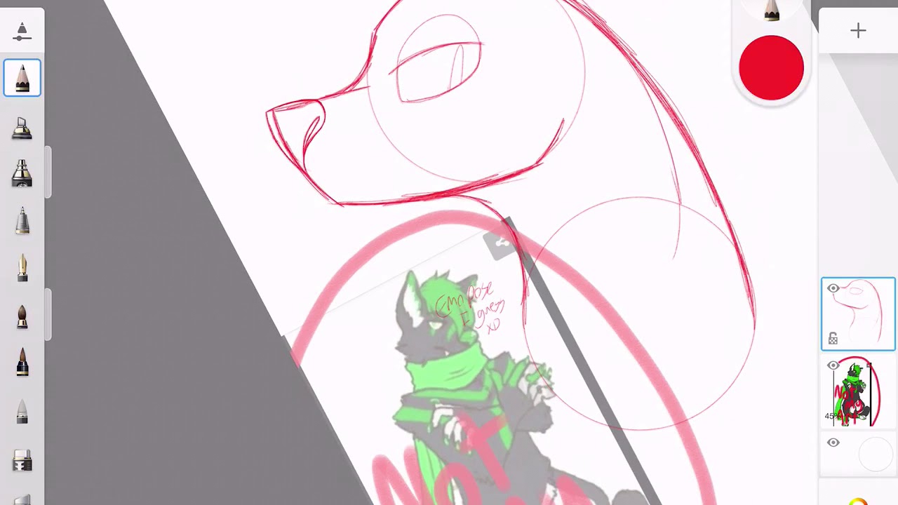 Commission in progress