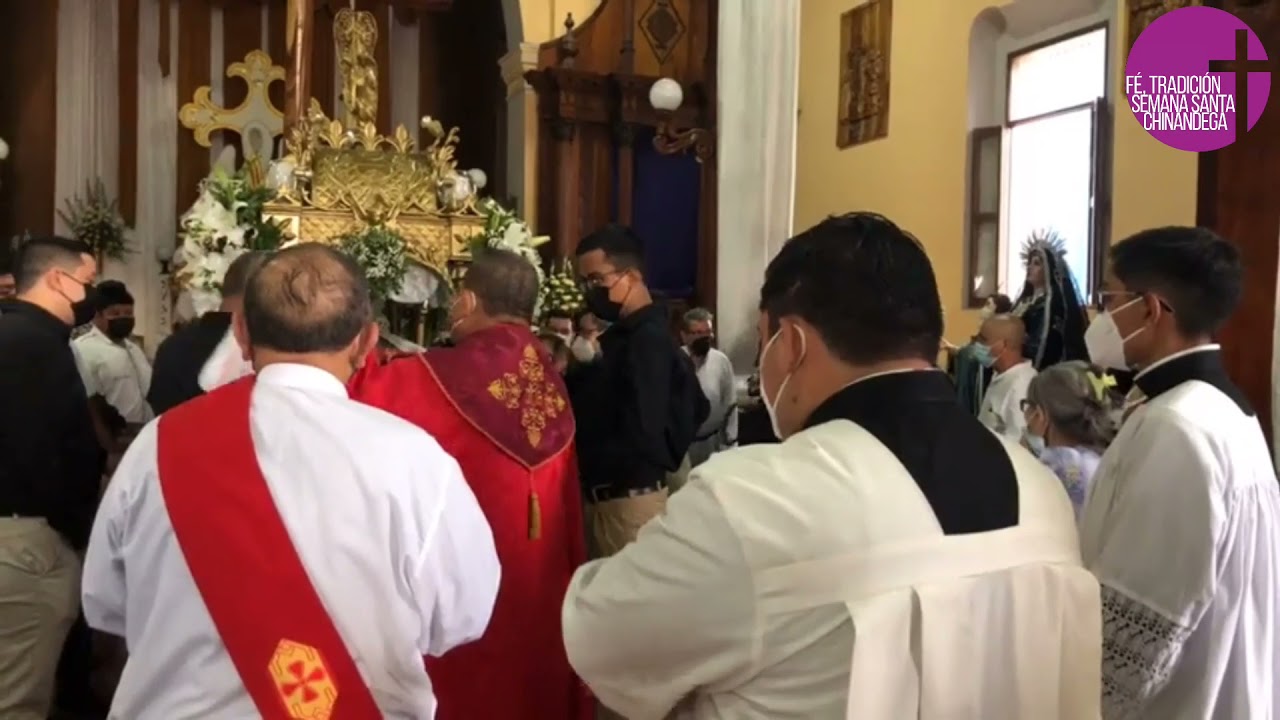 Viernes Santo 2021 | Procesión Santo Entierro | Santuario de Guadalupe, Chinandega-Nicaragua