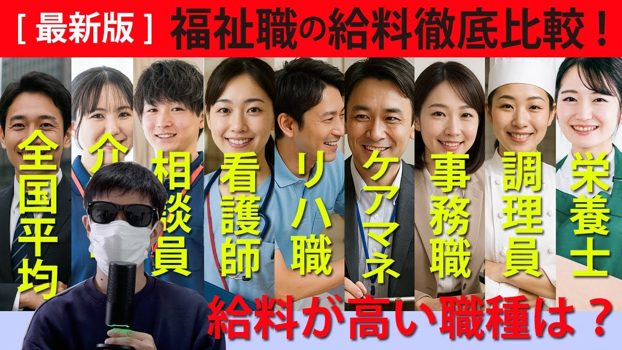 【現役介護士が解説】福祉職の給料、平均545万円に届かない現実