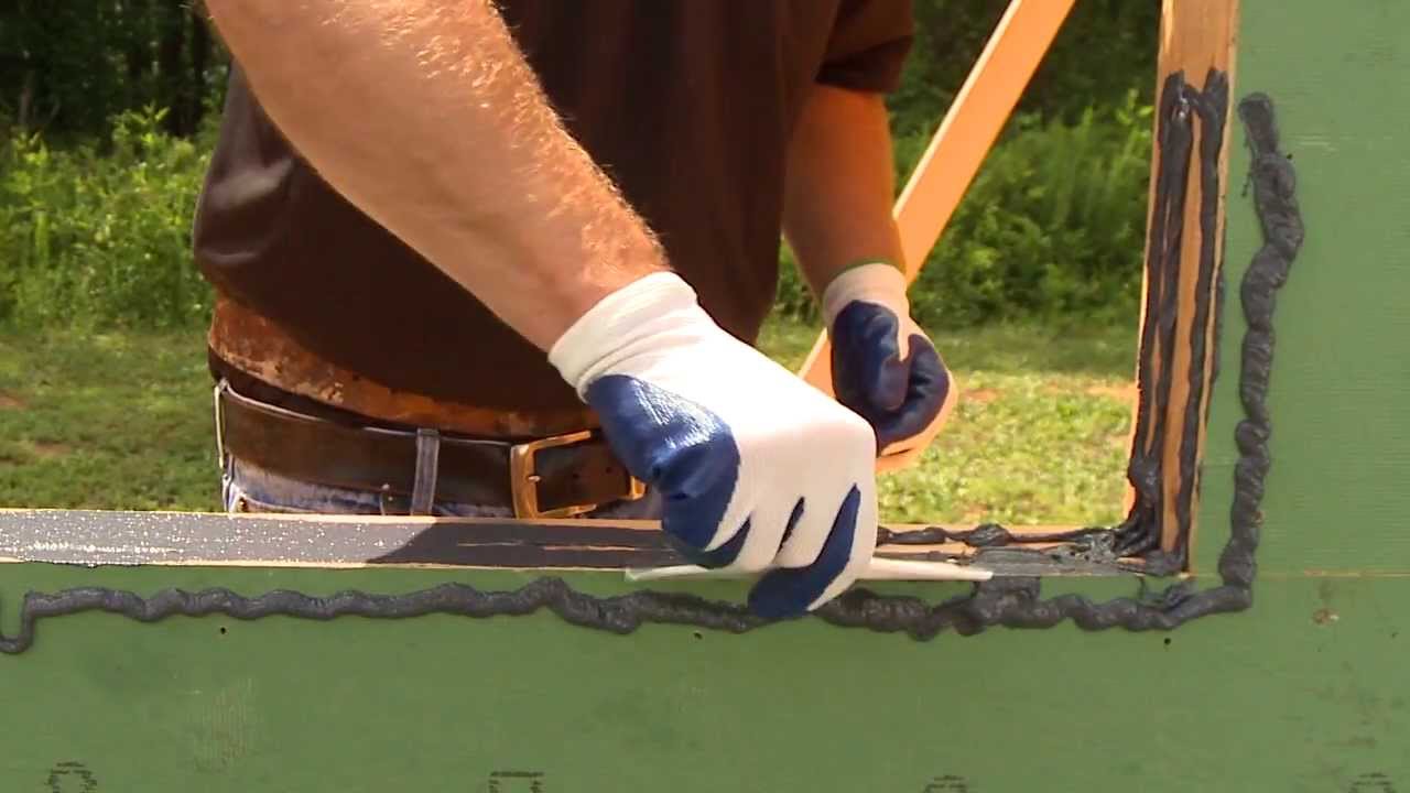 How to Seal Windows with Liquid-Applied Flashing | ZIP System liquid flash