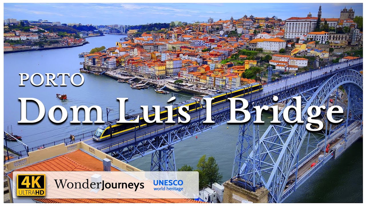 Dom Lu&iacute;s I Bridge in Porto, Portugal