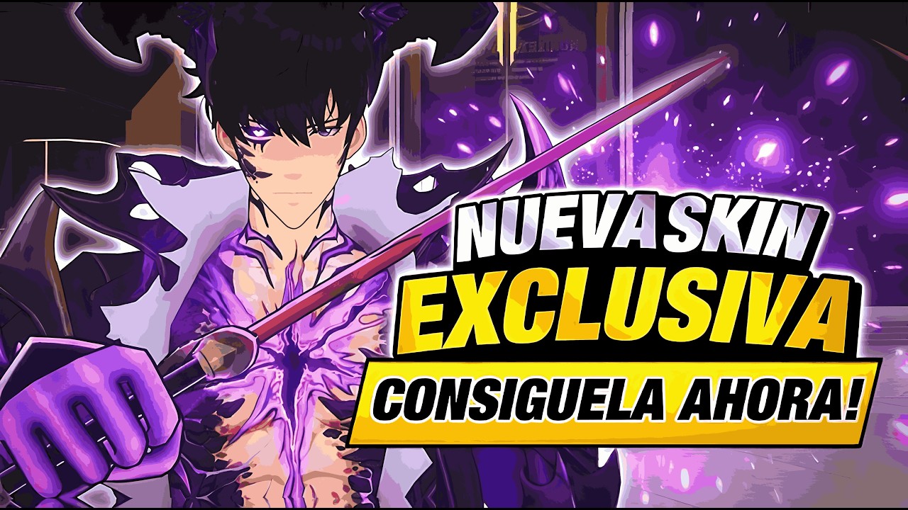 ¡URGENTE! CONSIGUE LA NUEVA SKIN de SUNG JIN WOO ANTES QUE DESAPAREZCA Solo Leveling: ARISE