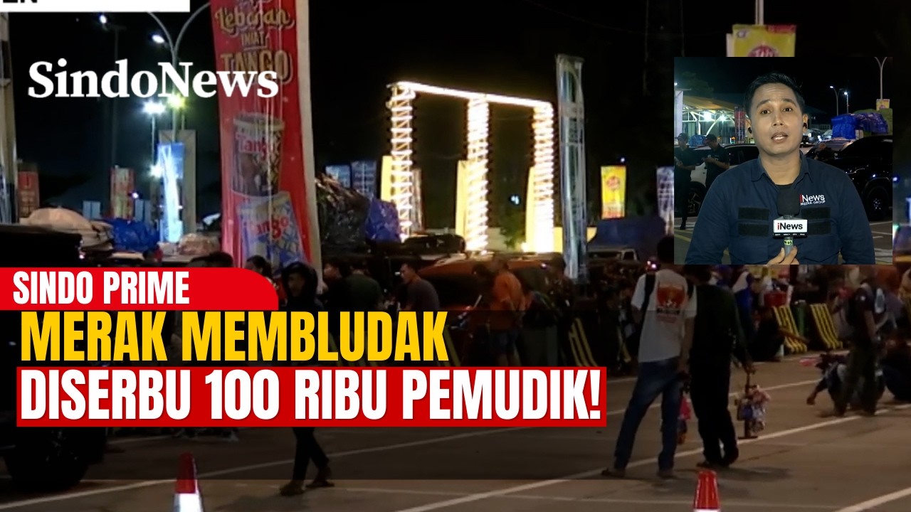 Pelabuhan Merak Dipadati! 100 Ribu Penumpang Menyeberang ke Sumatra | SINDO PRIME | 18/03