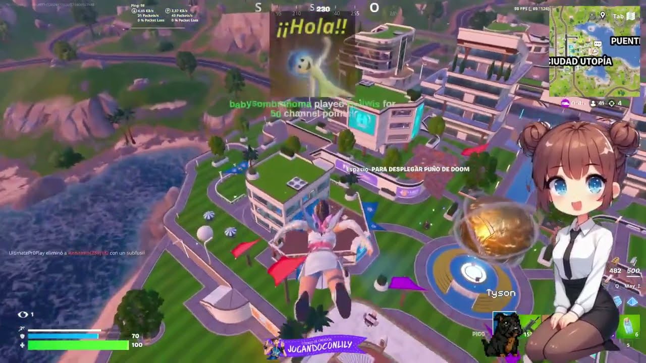 VICTORIA CON SKIN YOO-MI CON 12 KILLS (LA 10 Y 11 TE SORPRENDERÁ)