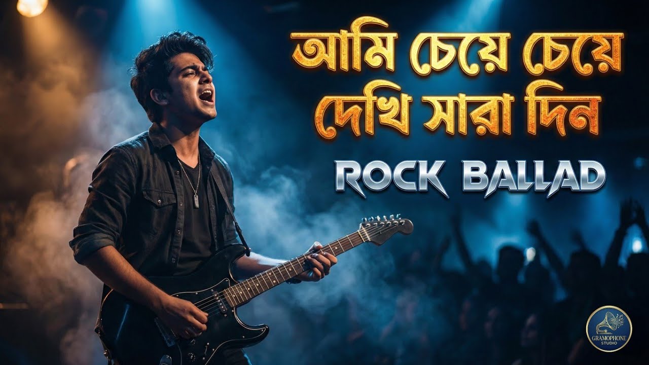 আমি চেয়ে চেয়ে দেখি সারা দিন • ROCK BALLAD | Rock Version Cover | Shyamal Mitra Classic Revived