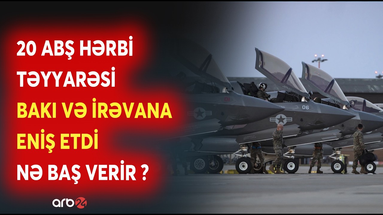 SON DƏQİQƏ! 20 ABŞ HƏRBİ TƏYYARƏSİ Bakı və İrəvana gəldi - Vens-in gəlişi ilə bağlı...-NƏ BAŞ VERİR?