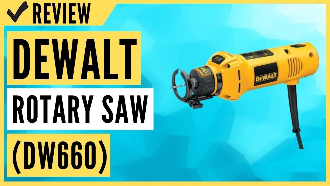 DEWALT Rotary Saw 1/8-Inch and 1/4-Inch Collets 5-Amp (DW660) Review