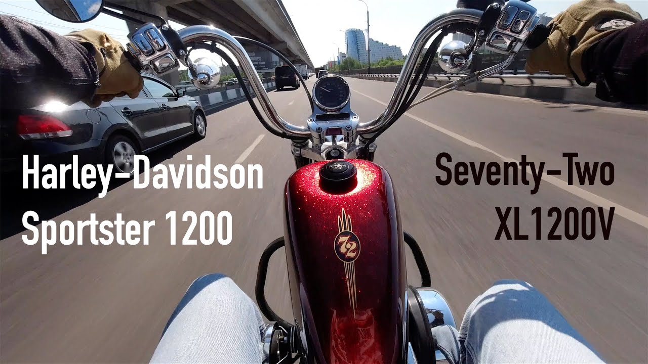 Harley Davidson Sportster 1200 Seventy Two 72 Screamin Eagle Sound