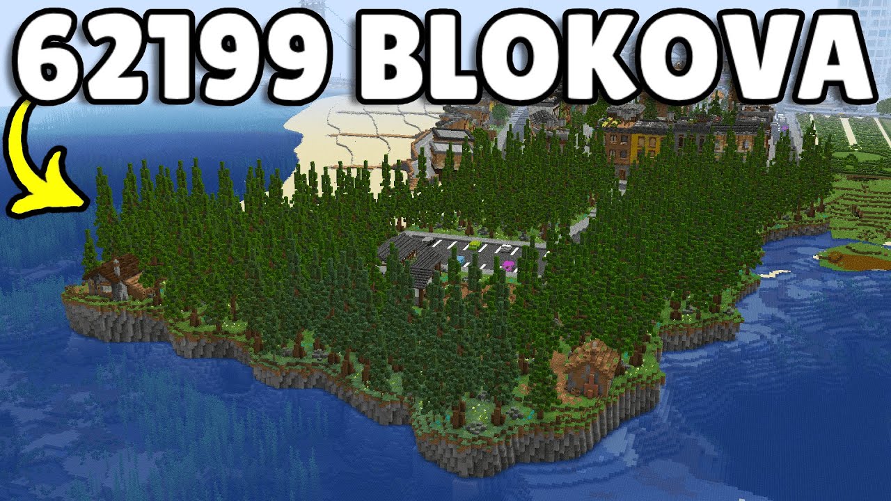 Napravio Sam OGROMNU ŠUMU Na FloxyCraft-u!!