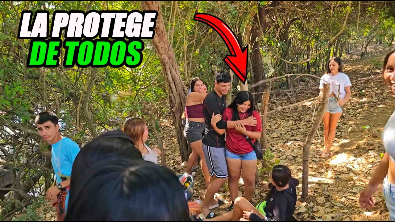 Brayan protege la integridad de Melissa.