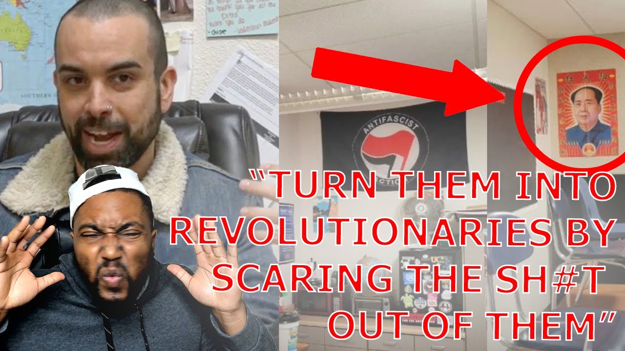 WOKE Teacher Exposed Pushing Antifa Ideology On Students & Giving Them Credit For Going To Protests!