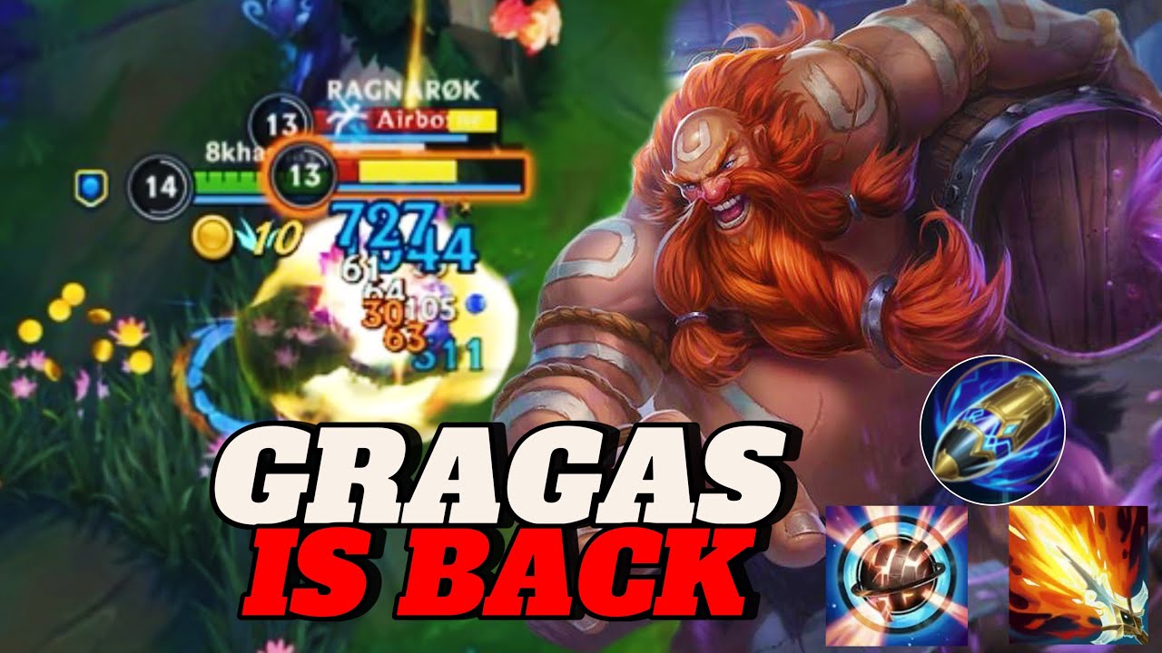 Can’t Run From Gragas, My Favorite In Toplane After The Patch, Build and Runes.