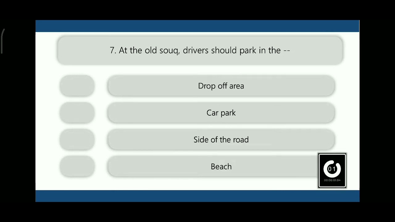 English test/Dubai taxi driver must important question/Dubai taxi English test 
