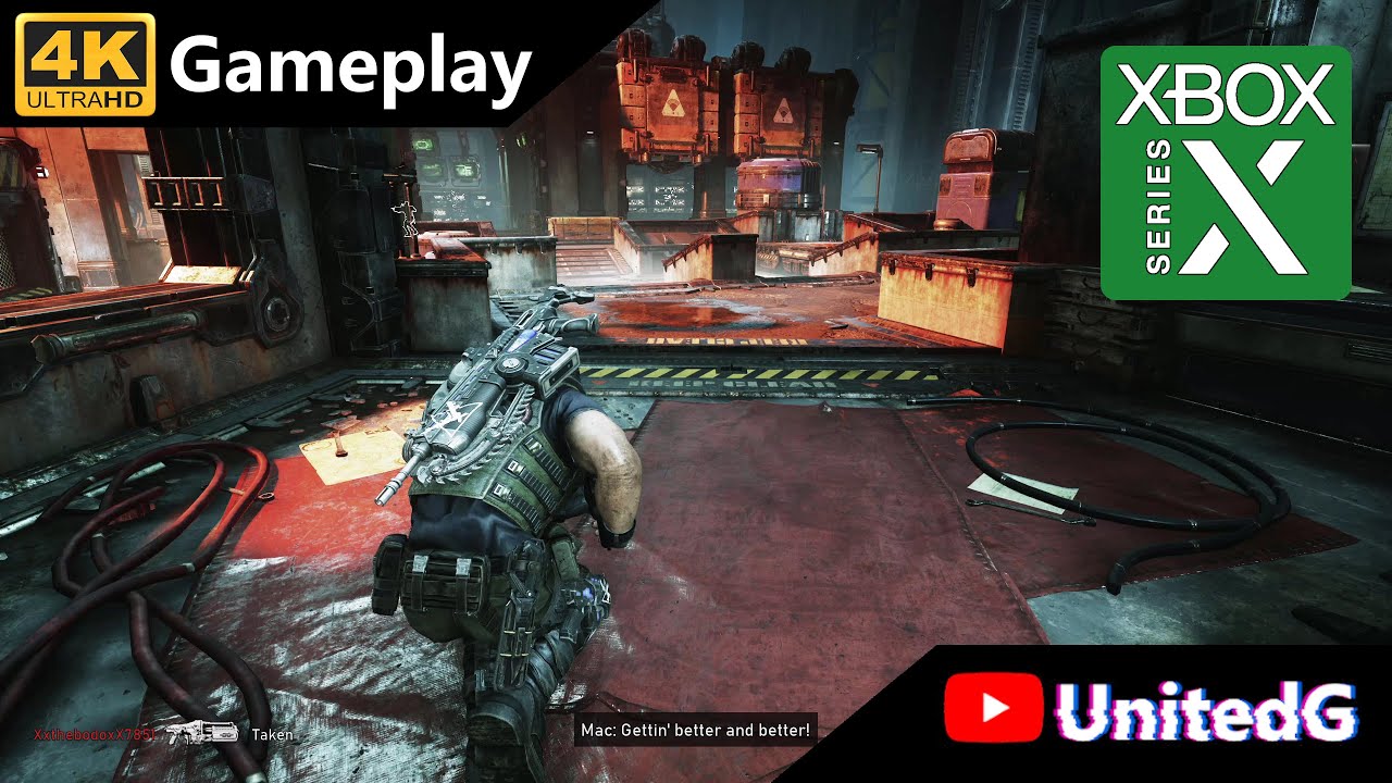 Xbox Series X Gears 5 Multiplayer Gameplay 4K