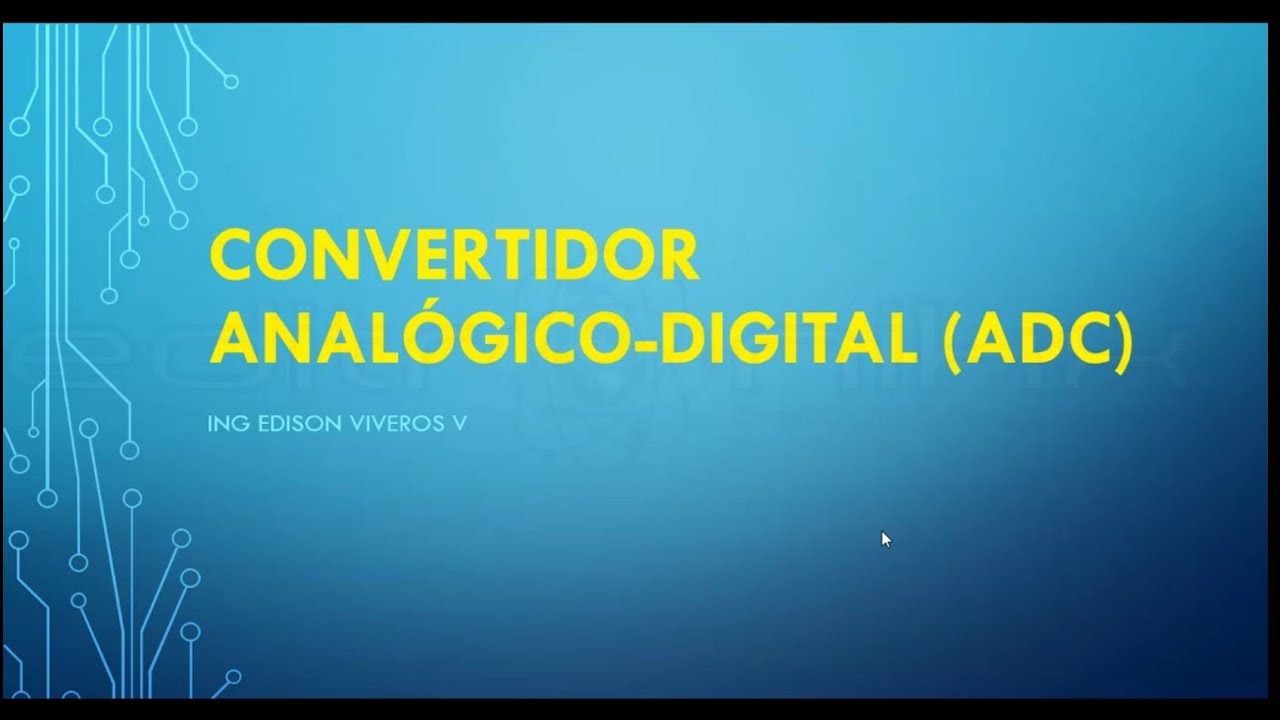 como funciona un conversor analógico digital de un microcontrolador PIC