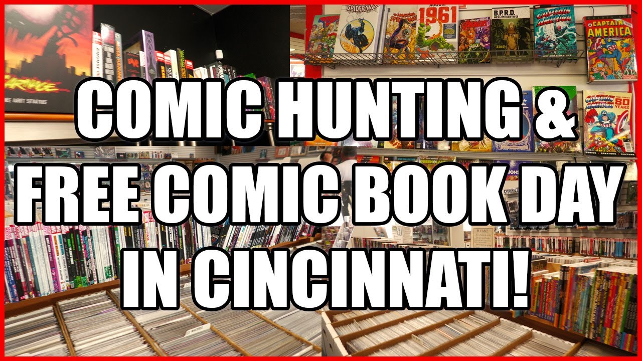 Graphic Novel Hunting & Free Comic Book Day 2021 in Cincinnati!