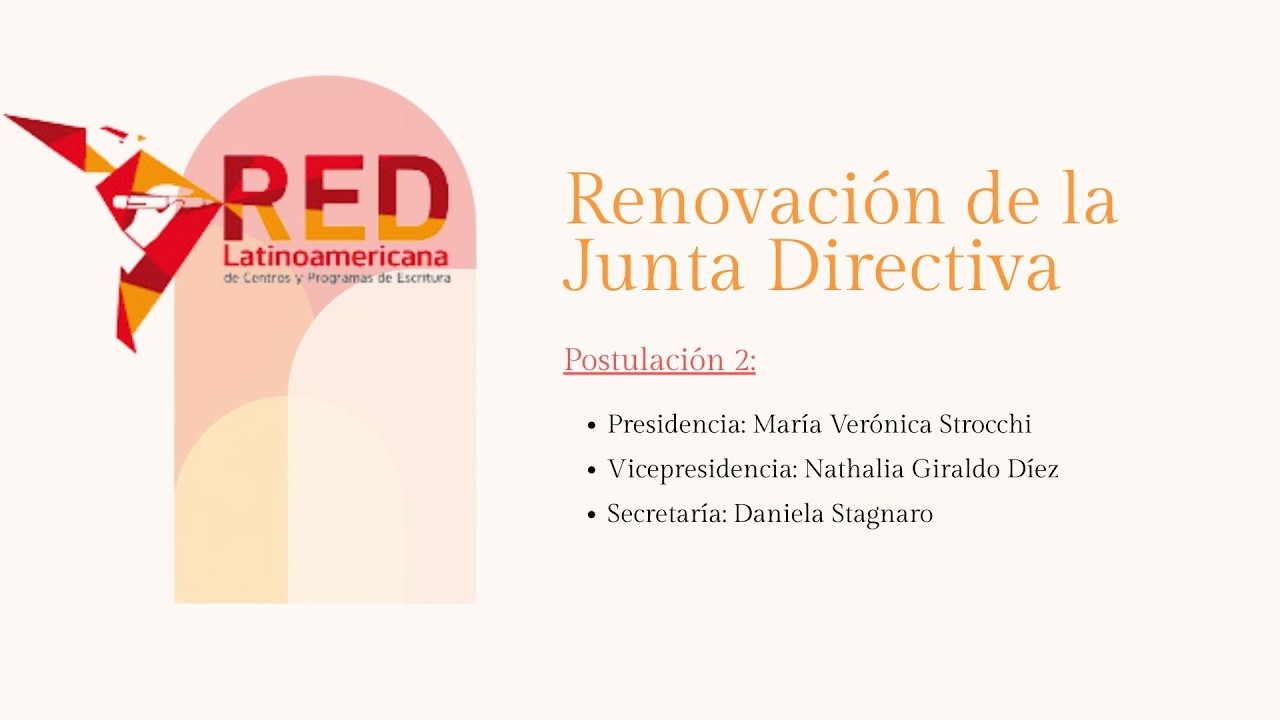 RLPCE: Postulación 2 para renovación de Junta Directiva