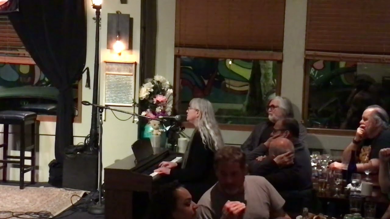 Debbie Lan at the Towne Crier’s Open-Mic 4-4-2024