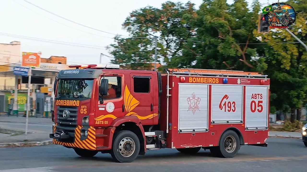 [COMPILAÇÃO] CBMCE | Deslocamento de Viaturas de Combate à Incêndio e Resgate em Fortaleza