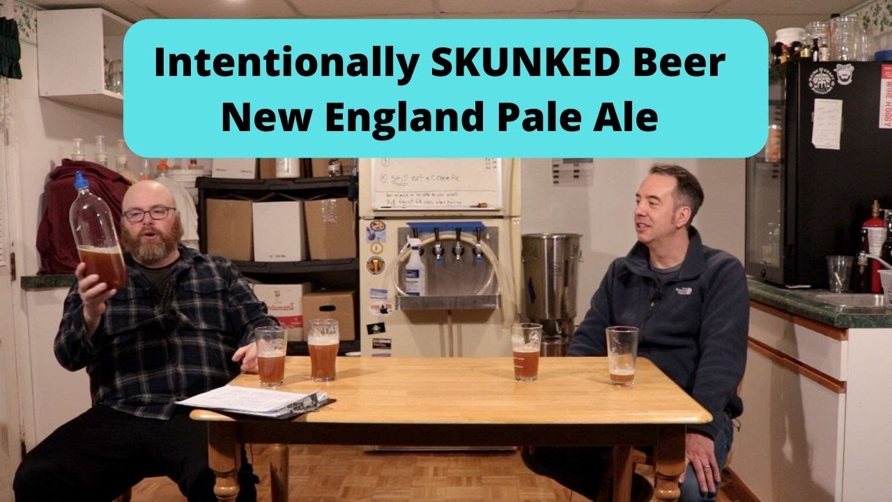 Light-Struck Off-Flavor Experiment - Skunked Homebrewed Beer