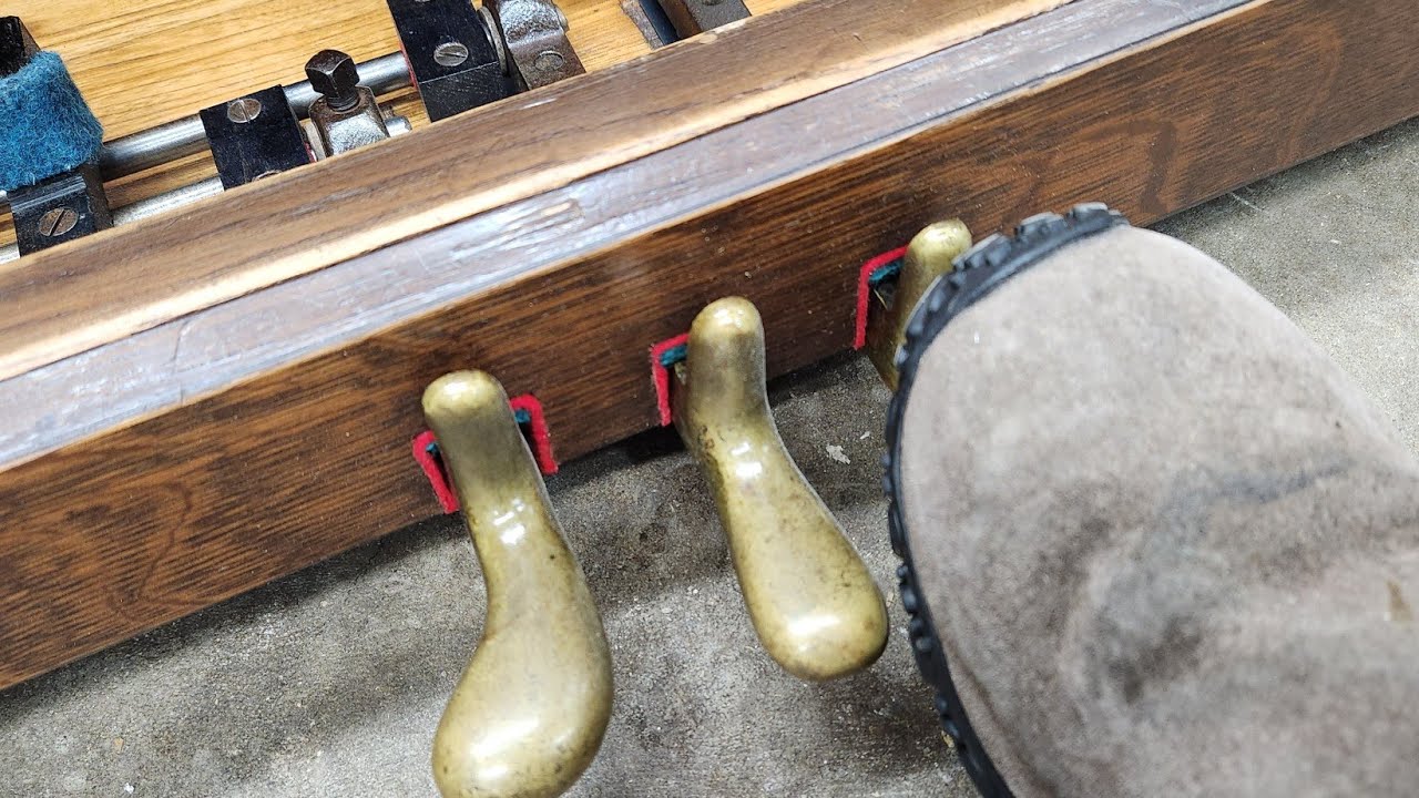 Player Piano Revival Episode 6: Reconditioning the Pedal Board