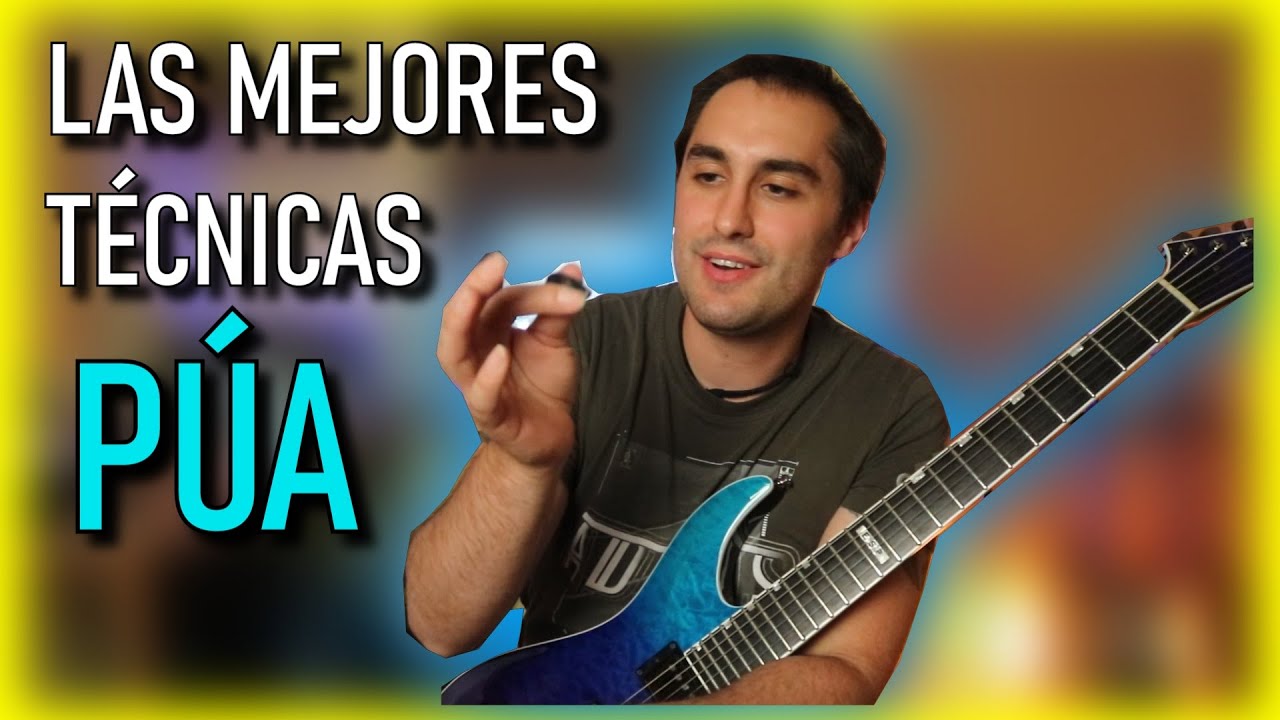 5 EJERCICIOS de GUITARRA ELÉCTRICA para la Técnica de PÚA 🎸 (Mano Derecha)