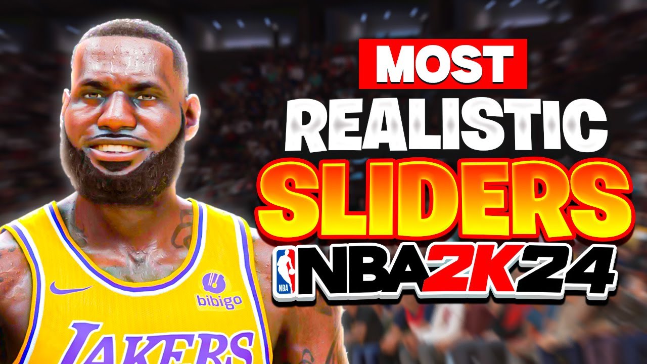 These Are The BEST Simulation Sliders Out Right Now NBA 2K24 Slider Set RELEASE*