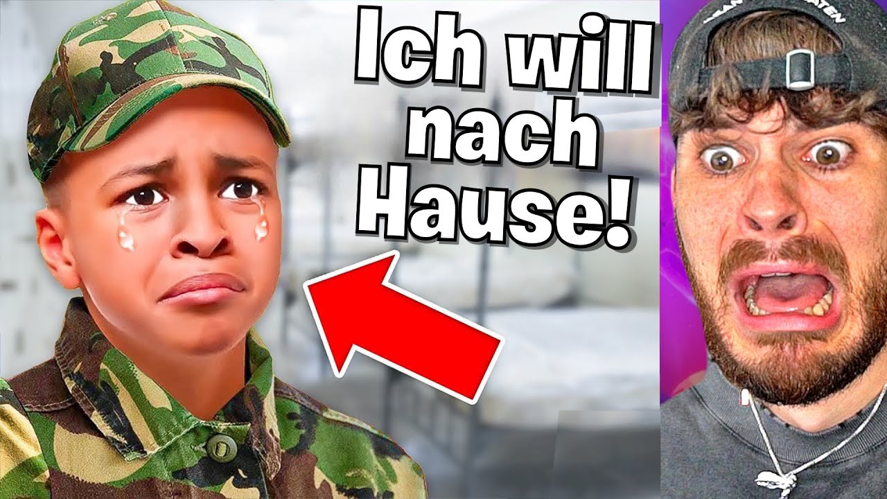 Freches Kind muss zur BUNDESWEHR