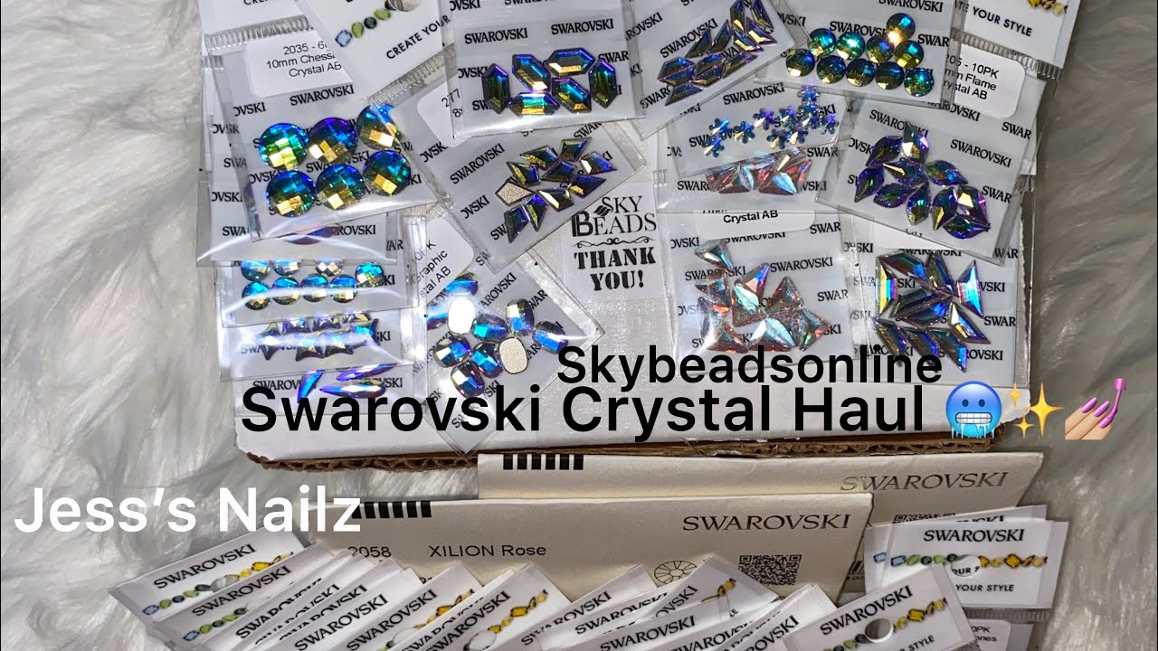 Swarovski Crystal Haul ✨💅🏼 | Jess’s Nailz