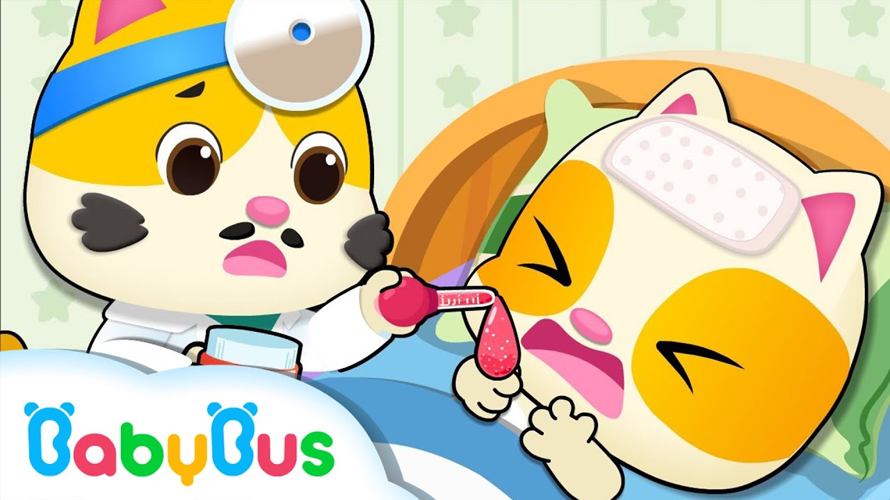 Învață bunele maniere când ești răcit 🤧 Cântece și Desene Animate BabyBus