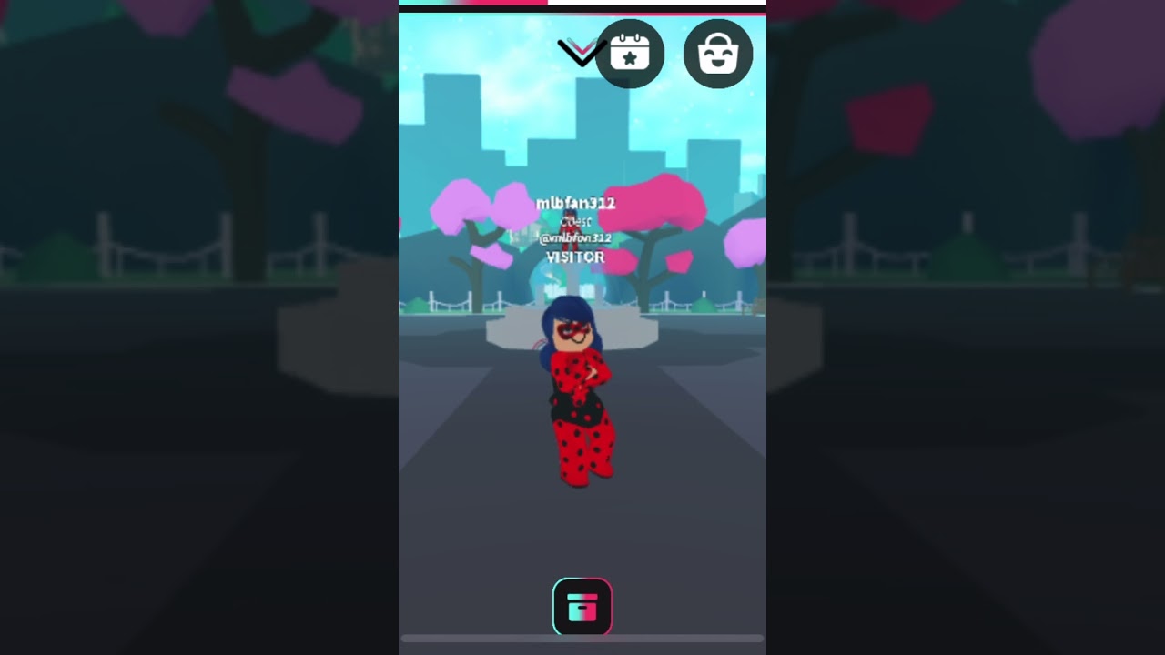 WHO IS THAT IN THE BACKROUND????? (ladybug, and ladybug?) #mlbfans #dancetrend #roblox