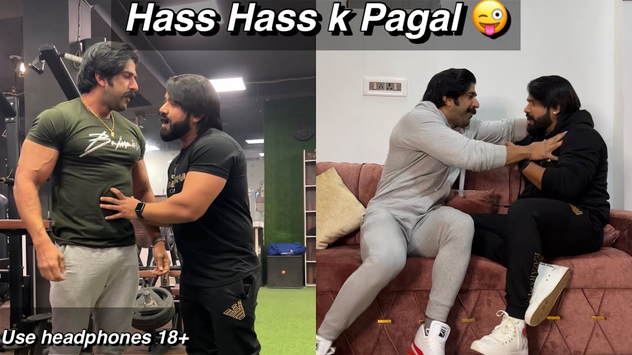Jai Veeru - Hass Hass Ke pet me dard🤣 | use Headphones | Ft @RajveerFitnessSeries
