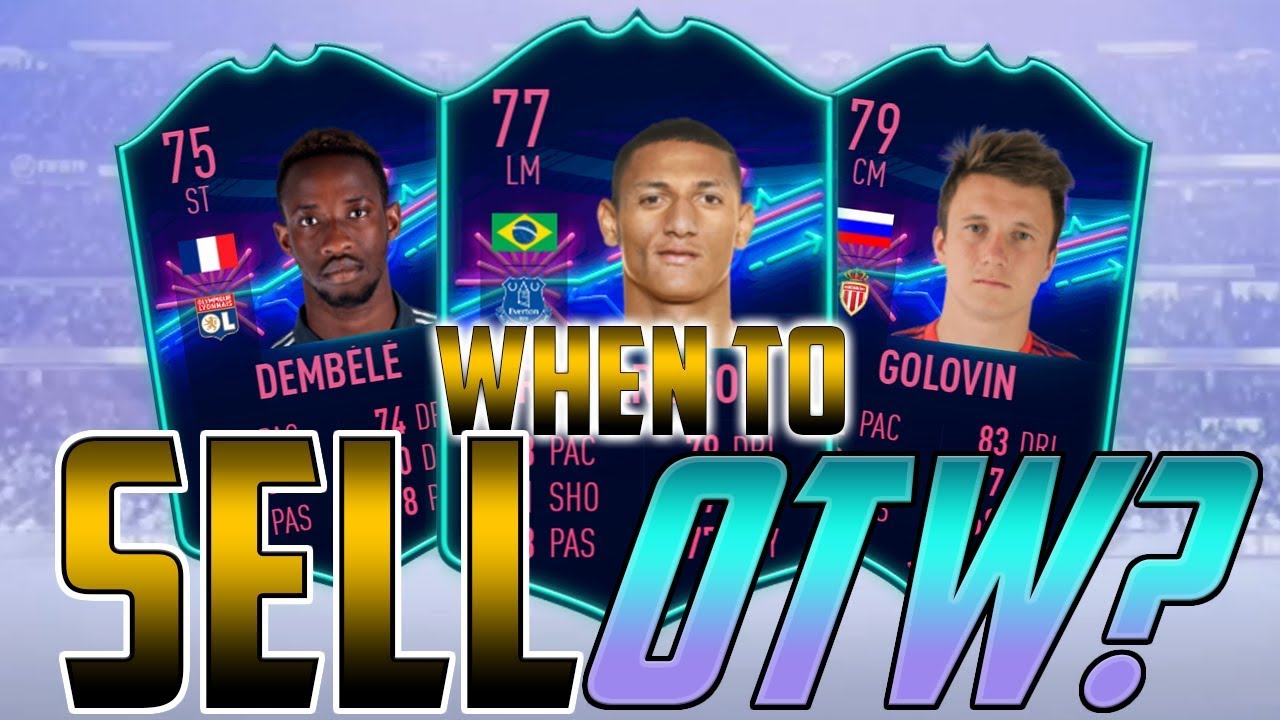 WHEN TO SELL ONES TO WATCH CARDS! OTW TRADING GUIDE! - FIFA 19