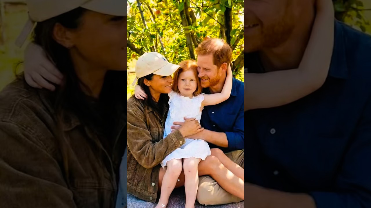 The Sussex Family ❤️ | prince Harry, Meghan & Little Lilibet 🥹 #royalfamily #shorts #lilibet
