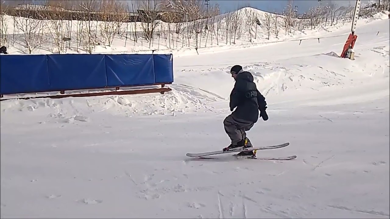 Макс в Канте на Лыжах из Сноуборда