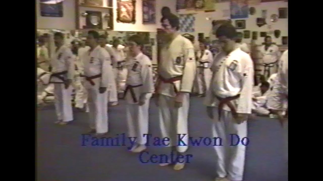 Red and Black Belt Testing 1992 Melbourne students