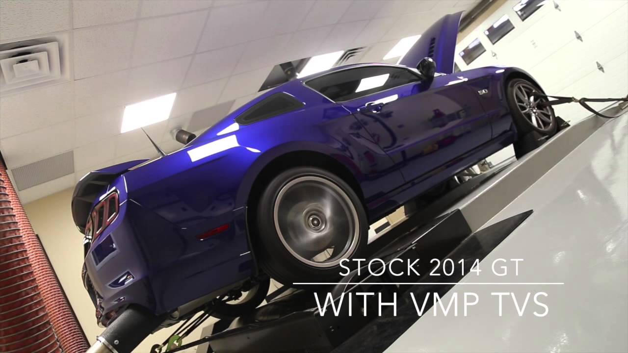 VMP TVS Supercharged 2014 Mustang GT Dyno