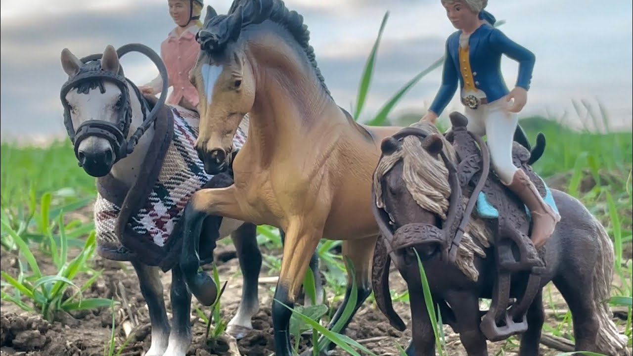 Путешествие духа - короткометражный фильм о лошадях schleich/rp