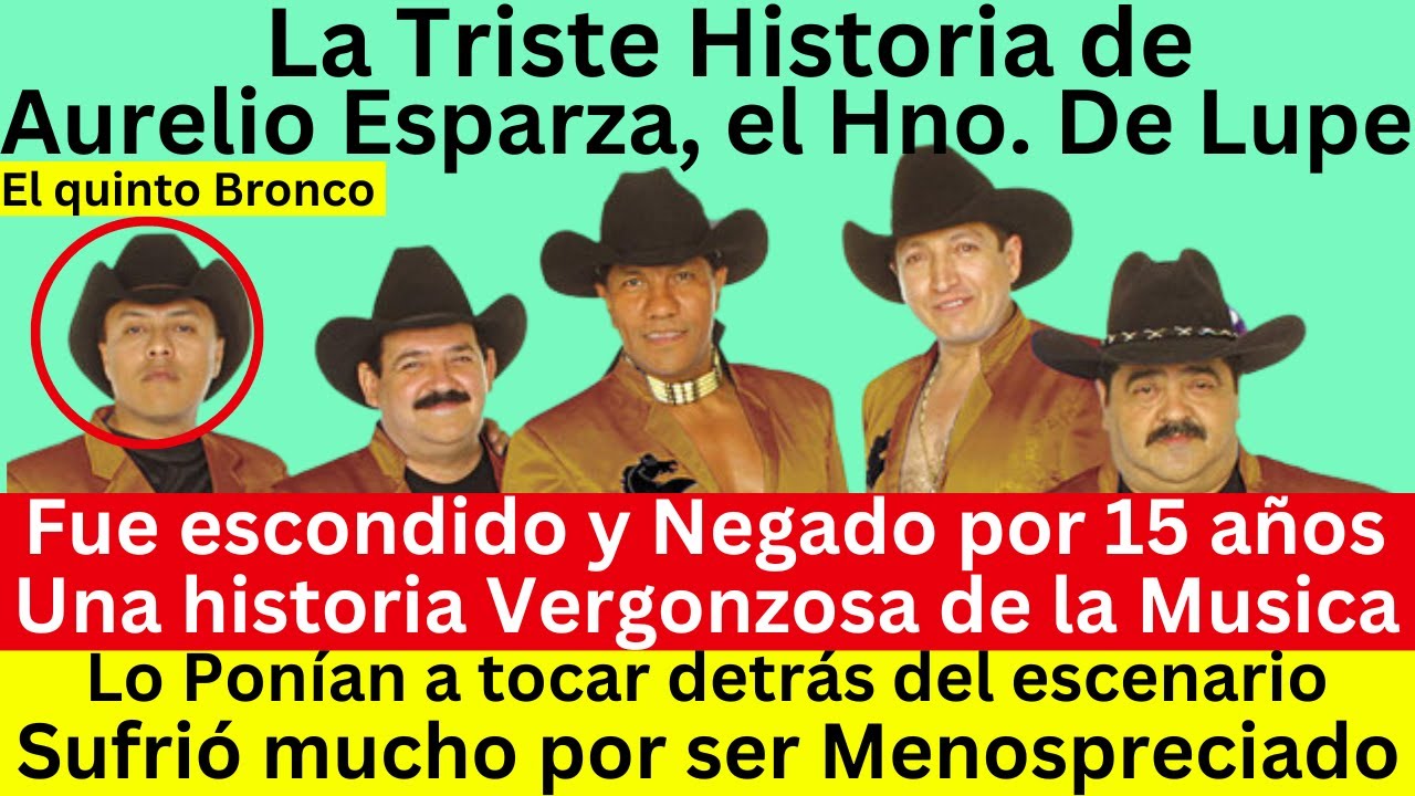 la triste historia de El Quinto Bronco | Fue obligado a tocar detrás del escenario