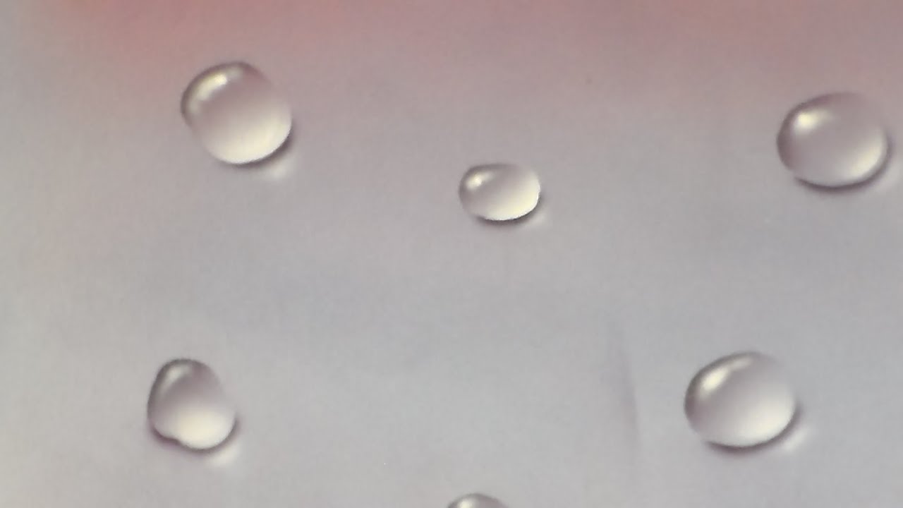 How to airbrush water drops