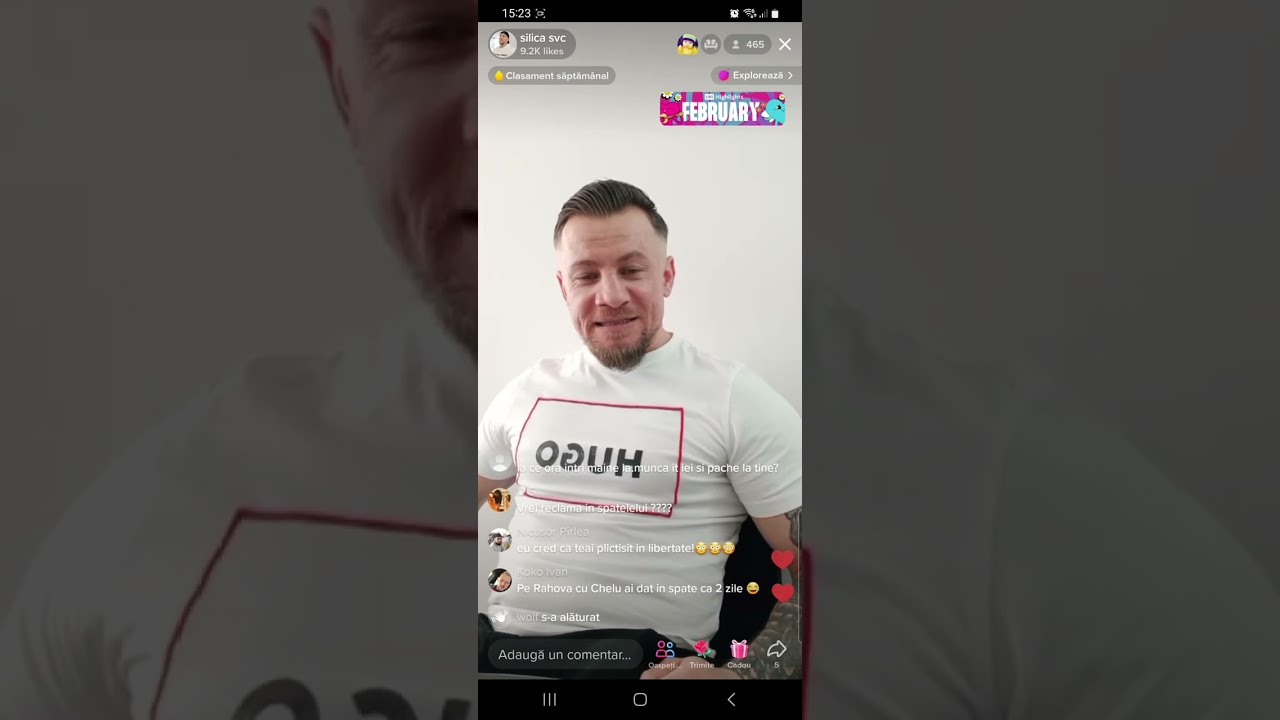 Alex Stoica ii cara scaunelul si masuta cu cafea lui Sile Camataru la puscarie!!!