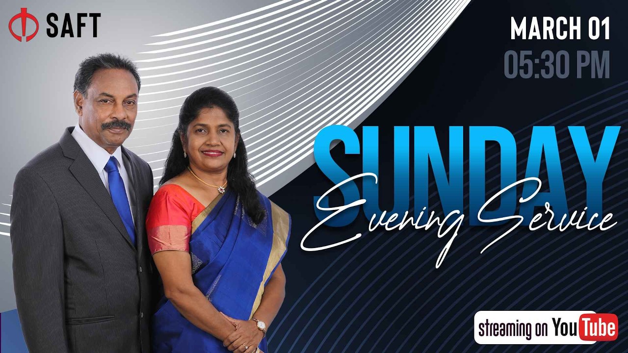 🔴Live | Sunday Evening Service | 1 Mar 2026